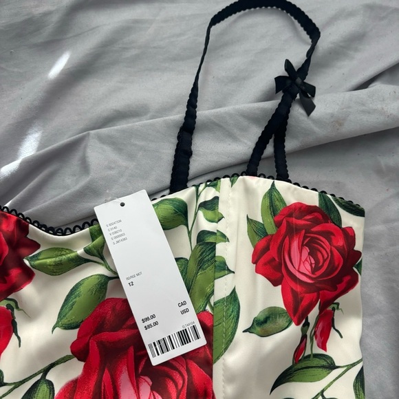 Jaded London Rose Bow Corset - Picture 3 of 4